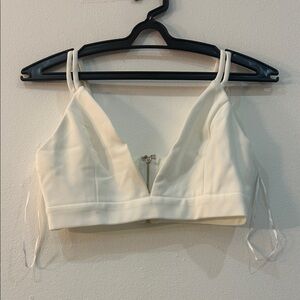 Elegant White Women's Top